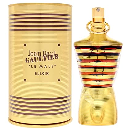 Jean Paul Gaultier Le Male Elixir Parfum – 2.5 fl oz Men’s Fragrance